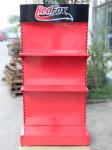 Bright Red TUV Approve Tool Rack Pegboard , Peg Display Rack For Retail Store