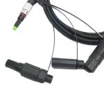 Fiber Optic FTTH Optic SLIM Waterproof Connector for G657A1 Optical SC Fiber