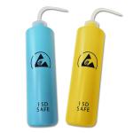 Cleanroom ESD Wash Bottle 250ml 500ml Blue Yellow Plastic Squeeze Type