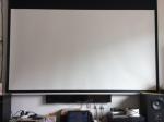 Remote Control 100 Inch Motorized Projection Screen 16:9 Electric HD Projector