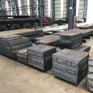 Wholesale Carbon Steel Plate Custom Flame Cutting Custom High Precision Steel Plate Parts For Mechanical Equipment from china suppliers