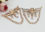 Corrosion Resistant Customized Shoe Accessories Chains For Gifts Shoe , Ladies