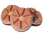 High Speed Diamond Floor Polishing Pads Convenient Without Left Waterlogging