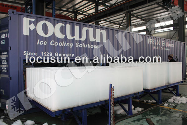 Space-Saving Ice Block Making Machine 380v/220V Voltage Perfect for Small Spaces