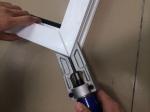 Plastic Window Door Corner Cleaning Machine