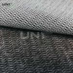 B6100E Jackets Fusible Interlining Fabric Powder Dot PES Weft Insert Napping