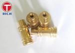 CNC Brass Brass Turned Parts Precision Hardware Parts Turning And Milling