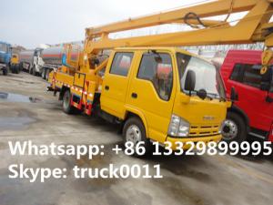 Wholesale best price ISUZU 16m overhead working truck for sale, best priceJapan brand 14m-16m hydraulic bucket truck for sale from china suppliers