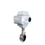 Grat Electric Control Water Pipeline Butterfly Valve PTFE Seal Ring Butterfly