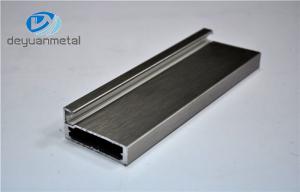 Wholesale 6063 Titanium Brushing Aluminium Extrusions Profiles For Windows And Doors from china suppliers
