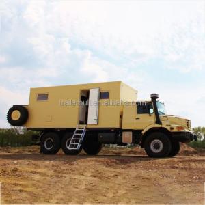 Wholesale Customizable 18ft Expedition Truck Camper Motorhome Box for Overland Road RV Camping from china suppliers