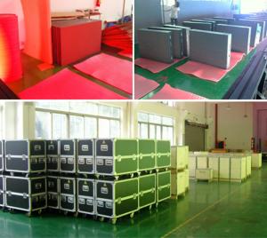 Wholesale High definition advertisement Stadium LED Display Brightness 5500 , cabinet 1024*786 stadium led display screen from china suppliers