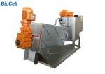 SS314 0.3KW Screw Press Dewatering Machine 20kg Per Hour Wastewater Treatment