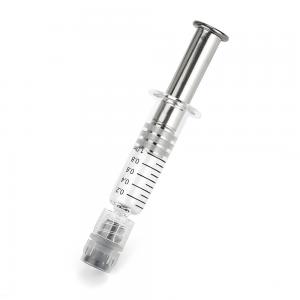 China 0.5ml 1ml 1.5ml CBD THC Syringe Luer Lock Syringe Three parts Assembly on sale