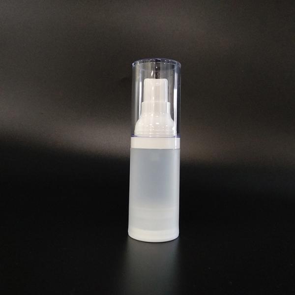 25.7g Screw Cap Shampoo Pump Bottle Pet / Clear Plastic Pet Bottle For Cosmetic