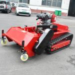 Diesel Oil / Gasoline Remote Control Robot Lawn Mower For Agriculture