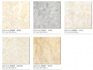 China Marble Look Glazed Ceramic Tile , Polished Glazed Wall Tiles 800mm X 800mm on sale