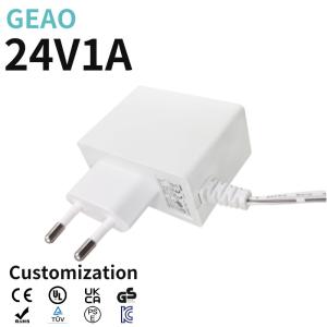 Wholesale 24V 1A Wall Mount Power Adapters Fast Charging For Ipad / Phone from china suppliers
