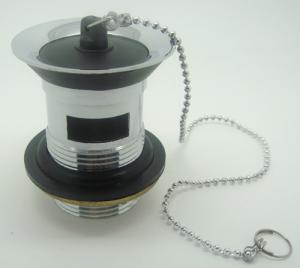Wholesale G1-1/4&quot; Basin waste with plug with chain from china suppliers