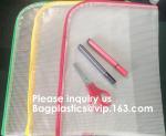 Mesh Organizer Storage Bag Durable File Bag for Office Stationery and Travel
