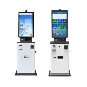 Wholesale Printer And Cash Payment Self Service Vending Machine , Smart Automatic Ticket Kiosk from china suppliers