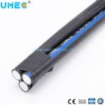 Ume Stranded PVC/XLPE/PE Insulated AAC/ACSR/AAAC Conductor Triplex Service Drop