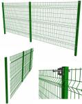 Outdoor Garden Privacy 3D Curved V Mesh Fencing Gate