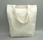 Custom Printed Logo Cotton Canvas Tote Bag Reusable For Shopping / Promotion