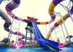 Smooth Anti Ultraviolet High Speed Water Slide 1 Rider / Time