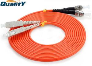 Wholesale OM2 ST SC Multimode Duplex Fiber Patch Cord from china suppliers