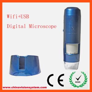 Wholesale WIFI+USB 5-200X Zoom Portable Digital Microscope from china suppliers
