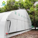 Automatic Light Deprivation Greenhouse With External Blackout System Film for