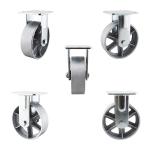 6x2 Inch Silver Wheel 280kg Load Capacity Heavy Duty Rigid Casters