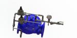 Epoxy Coated Ductile Iron Anti Surge Control Valve With Nylon Reinforcement