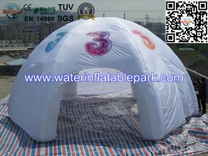 China Waterproof 6 Legs Inflatable Tent / Inflatable Spider Tent Hiking Equipment on sale