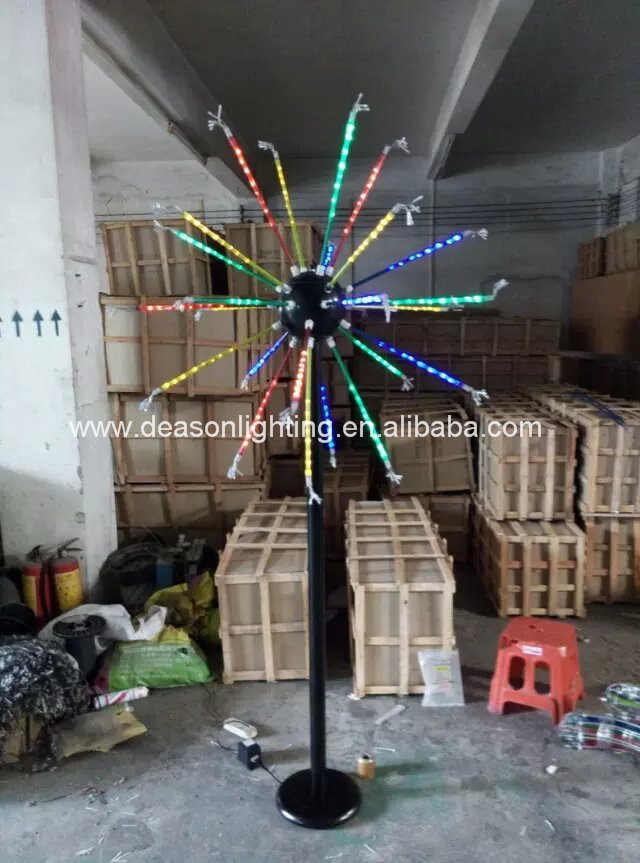 Outdoor LED Firework Light Decorations Christmas Light Decoration