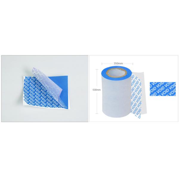 Partial-Transfer VOID Tempered VOID Partial Transfer Anti counterfeit material