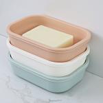 Hollowed Washroom Plastic Soap Holder Diversion Household Laundry Soap Rack