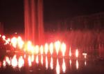 Water Surface Fire Water Feature / Musical Dancing Fountain DMX Light Type