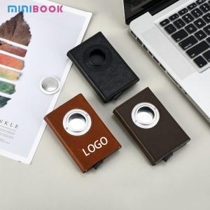 Wholesale Rfid Blocking Metal Man Smart Wallet Card Holder With Money Clip Package Weight 0.1kg from china suppliers