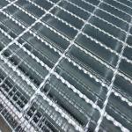 Premium Quality Welded Galvanized Serrated Grating Durable Anti Slip Surface