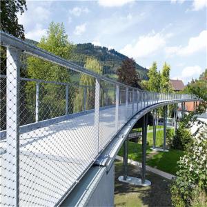 Wholesale Tensile Strength Flexible Fireproof Metal Rope Mesh 1.2mm ~ 6.0mm Wire 7*7 7*19 Cable Structures from china suppliers