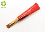 Shinny Red Color Eye Cream Cosmetic Tube Packaging Capacity 0.5 OZ 15ml