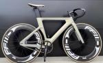 700C Carbon Track Bike Frame Fixed Gear TT Bicycle Frameset Max 25C With Forks