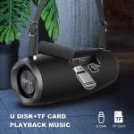 RGB Battery Powered Wireless Portable Bluetooth Speakers With Aux Input TF Card