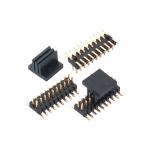 Black PCB 40 Pin Right Angle Header 2.0mm Pitch Single Row