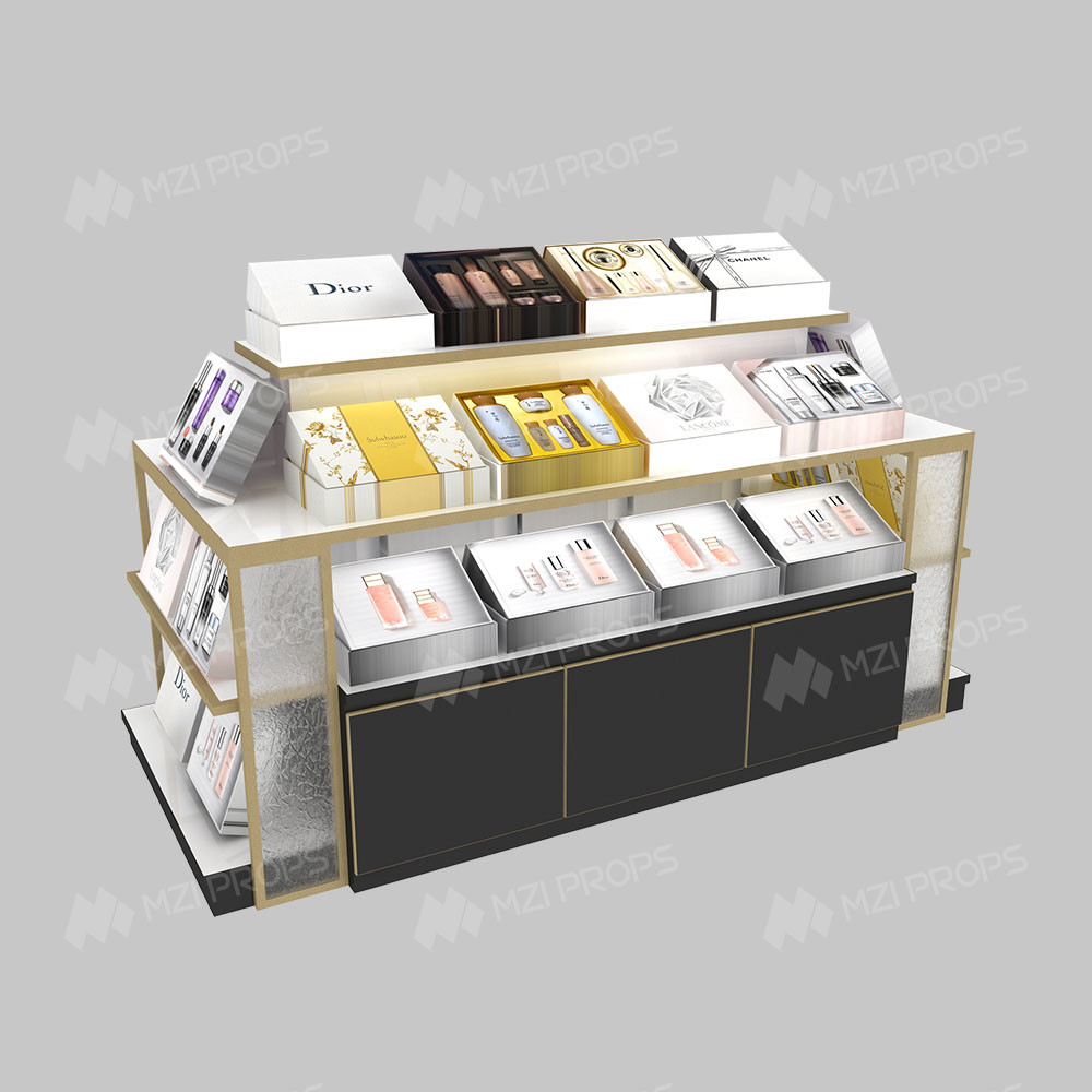 Makeup Display Showcase Promotion Cabinet for Beauty Display Rack and Skincare Store Interior Design