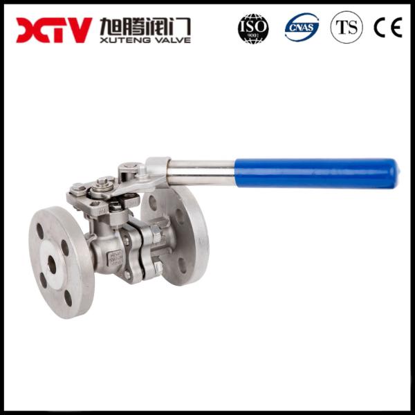 CE/SGS/ISO9001 Approved and Xtv Stainless Steel Spring Return Handle Flange Ball