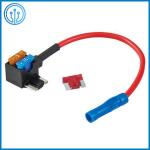 Nylon 32V 6mm 16AWG Micro 2 Fuse Adapter Fuse Box Holder Red 125Deg