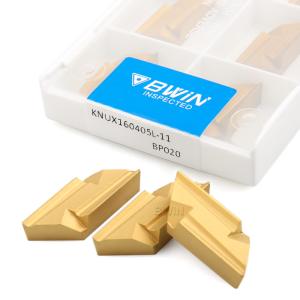 Wholesale KNUX160405L Tungsten Carbide Inserts Cemented PVD Coating Turning Cutter from china suppliers